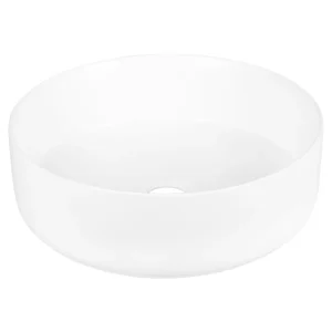 Differnz Mira Round Ceramic Basin White 40cm