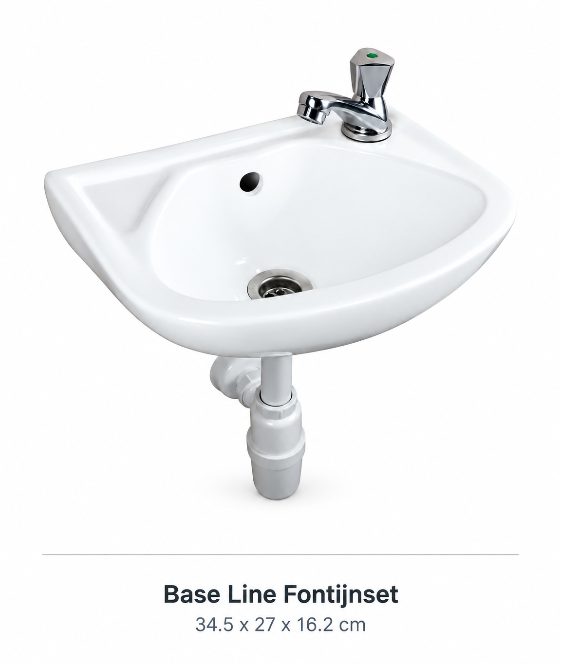 Baseline Fontijnset white ceramic set 34.5x27cm